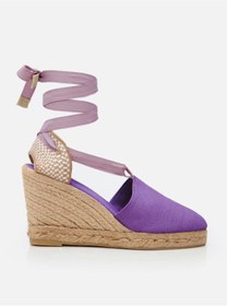 Resim Su Espadril Ramblas Mor Kadın Dolgu Topuklu Espadril 