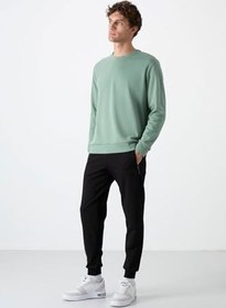 Resim TOMMY LIFE TOMMYLIFE Standart Kalıp 2li Paket Haki-Siyah Eşofman Altı, 84587 