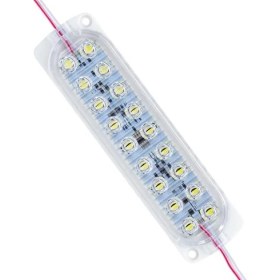 Resim Powermaster 12 Volt 3.6 Watt Soğuk Beyaz Flaşlı Yanıp Sönen 2835 Modül LED 