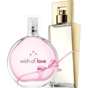 Resim Avon Attraction Edp 50 ml Kadın Parfüm + Wish Of Love Edt 50ml Kadın Parfüm 