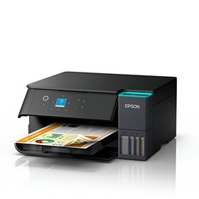 Resim Epson EcoTank L4360 Wi-Fi Tarayıcı + Yazıcı + Fotokopi Renkli Çok Fonksiyonlu Tanklı Yazıcı 