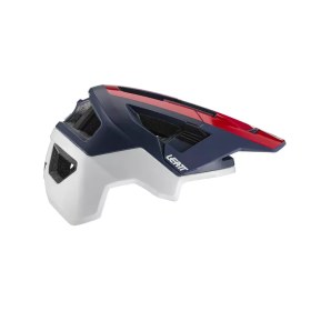 Resim Leatt MTB kask 4.0 AllMtn V21.1 beyaz kırmızı lacivert 
