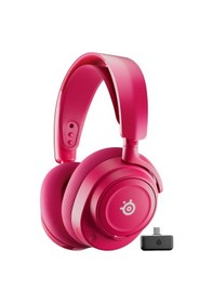 Resim Steelseries Arctis Nova 7p Gen2 Kablosuz Magenta Gaming Kulaklık 