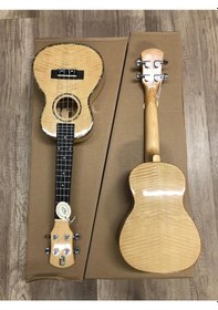 Resim Geo Concert Boy Profesyonel Ukulele-Soft Case Kılıflı-Sedefli 