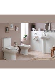 Resim GÜRAL VİT Compact Lux Bide Lavabo / Abdest Lavabosu 