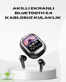 Resim Akıllı Ekranlı Kablosuz Kulaklık - Gürültü Engelleme ve HD Ses Deneyimi 