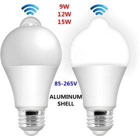Resim Satışta Sıcak İnsan Vücudu Algılama Ampulü LED Işık Ampulü İnsan Hareketi Algılama Lambası Foto Kontrollü Top Kabarcık E26/E27 Vidalarla Merdiven İç Aydınlatma Gerilim: 85V-265V Renk Sıcaklığı: 6000K 