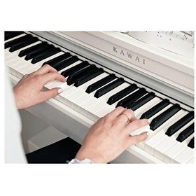 Resim Kawai CN201WH Beyaz Dijital Duvar Piyanosu (Tabure - Kulaklık) 