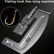 Resim 1 adet Taşınabilir Düğüm Makinesi ile Balıkçılık saç tokası Bağlama Aracı - Kullanımı Kolay, Dayanıklı Metal Aksesuar, saç tokası Güvenliği İçin | Balıkçılar İçin Şık Tasarım, Balıkçılık Taktik Aksesuarı | Şık Balıkçılık Aracı | Dayanıklı Metal Yapı, Balıkçılık Aksesuarları 
