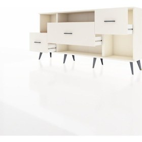 Resim Arges Konsol 2 Raflı 3 Çekmeceli 176x30x83 Aytaşı-çam/aytaşı Çam/aytaşı 