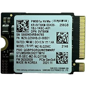 Resim PM991A MZ9LQ256HBJD-00BD1 256 GB 22x30 M.2 NVMe SSD 