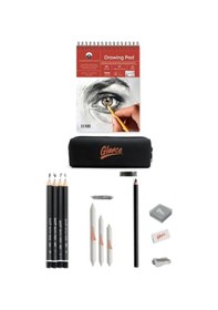 Resim Drawing Pad Eskiz Defteri 180 Gr. A5 20 Yaprak Bianyo Sketch Dereceli Kurşun Kalem Eskiz Set 