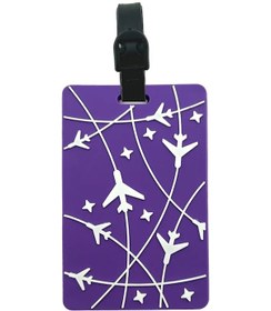 Resim Dutrıeux 6'lı Set Pvc Yumuşak Bagaj Etiketi - Çok Fonksiyonlu Seyahat Kimlik Kartı Multı 