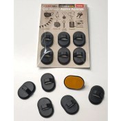 Resim 6 Adet Çok Amaçlı Asma Aparatı (Siyah) 