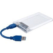 Resim TriLine Şeffaf 2.5" Sata SSD Usb 3.0 Harici Slim Harddisk Kutusu TriLine Şeffaf 2.5" Sata SSD Usb 3.0 Harici Slim Harddisk Kutusu