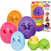 Resim Tomy Toomies Saklambaçlı İç İçe Yumurtalar - Mor 73080 