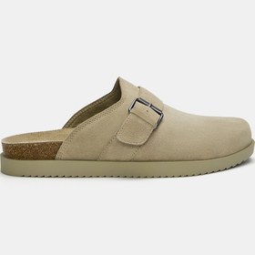 Resim Pull & Bear Tokalı deri terlik 