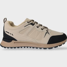 Resim Liger Erkek 4 Mevsim Rahat Comfort Spor Ayakkabı BEJ 