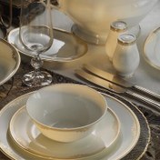 Resim Evaliza Versailles Gold 101 Parça 12 Kişilik Yemek Takımı 