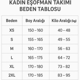 Resim Last fashion Kadın Siyah Kapüşonlu 2'Li Alt Üst Eşofman Takımı 