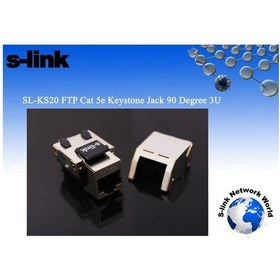 Resim S Link Sl Ks20 Ftp Cat5e Kestone Jack3u 90 Dek 