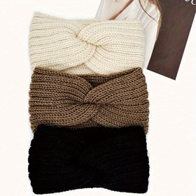 Resim Kadınlar için 3'lü Minimalist Örgü Şapkalar - Pamuk Karışımı, Tatlı Papyon Tasarımı, Daily Giyim için Katı Renkli Şapka Seti - Sonbahar ve Kış Sıcaklığı için Mükemmel, İdeal Doğum Günü Hediyesi 