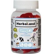 Resim Herbaland Kids Omega 3 With Dha And Epa 60 Adet 