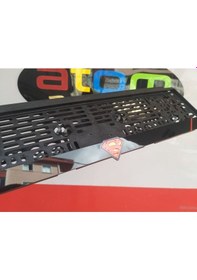 Resim Süpermen - 3D Lazer Kesim Pleksi Plakalik 536216486 
