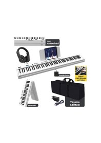 Resim Midex PLX-100WH Taşınabilir Dijital Piyano Tuş Hassasiyetli 88 Tu 