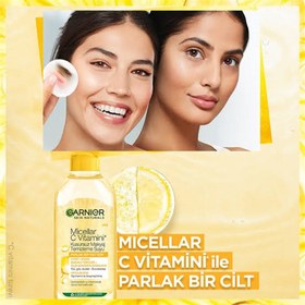 Resim Garnier Micellar C Vitamini Kusursuz Makyaj Temizleme Suyu 400 ml - Gratis 