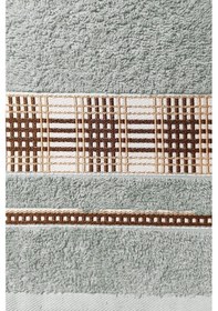 Resim Naturasoft %100 Pamuk Banyo Hamam Havlusu 70x140 Cm Gri 