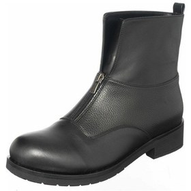 Resim 41-42-43-44 Numara Numara K902 Siyah Baskı Büyük Numara Kadın Bot Siyah Baskı 