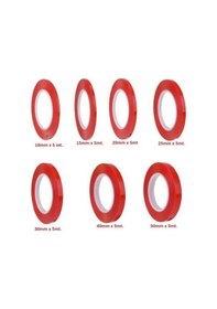 Resim Çtbk-25m 25 Mm Çift Taraflı Bant Şeffaf Silikonlu Tip 5mt 