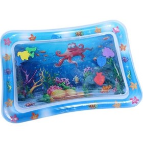Resim Çocuk Şişme Su Yastığı Bebek Buz Pedi Pat Pad 