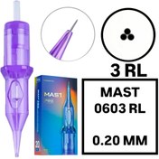 Resim MAST Pro Cartridges 1 Kutu - Pro - 0603rl - 0.20mm - Kartuş Dövme Ve Kalıcı Makyaj Iğnesi 