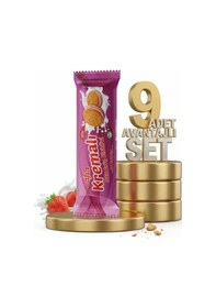 Resim Afia Çilek Kremalı Sandviç Bisküvi 9x60 Gr 