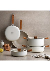 Resim Schafer Ceramoni Seramik Tava 24 Cm-krem 