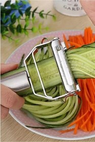 Resim Slicer Spiral Sebze Doğrayıcı - Jülyen Kesme Aleti 