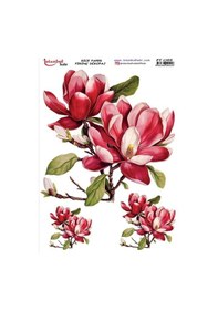 Resim Pirinç Dekopaj Kağıdı 30x42cm Pt-1766 Çiçekler 