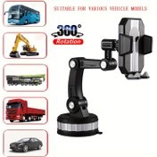 Resim Çok yönlü 360 Derece Dönebilen Stand, Mobil GPS Standı, Merkez Konsol, Evrensel Araç Mobil Telefon Standı. Doğum Günü Hediyeleri, Noel, Paskalya, Başkanlar Günü ve Daha Fazlası İçin Mükemmel 