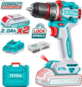 Resim Total TDLI20668E LI-Ion Akülü Darbesiz Matkap 