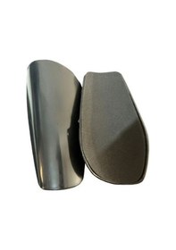 Resim Nk Logolu Futbol Tekmeliği Darbelere Dayanıklı Koruma Siyah 