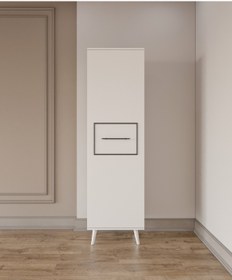 Resim FİX TEK KAPAKLI 4 BÖLMELİ DOLAP 