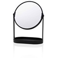 Resim Marble Makyaj Aynası Siyah 18x10x25 Cm 