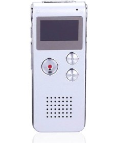 Resim Padalink 16gb Usb Şarjlı El Tipi Dijital Ses Kaydedici - Gürültü Azaltma Teknolojisi, 20 Saat Sürekli Kayıt, Mp3 Çalma Ve Usb Disk Özellikleri Gümüş 