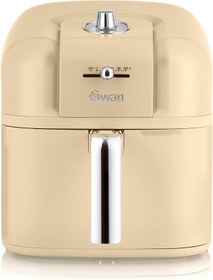 Resim Swann Swan SD10510CN Retro 6L Hızlı Hava Sirkülasyonlu Manuel Hava Fritözü 