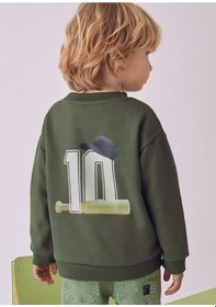 Resim Mayoral Erkek Çocuk Sweatshirt 4401 Yeşil 