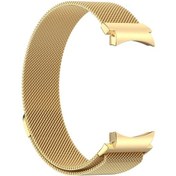 Resim Noktaks - Samsung Uyumlu Samsung Watch 6 Classic 43mm - Kordon Krd-01 Metal Kordon 