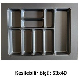 Resim 66x49 Eco Lüks Modüler Kaşıklık 20356 Antik Beyaz 