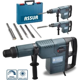 Resim Assur Profesyonel 1500W 11 Kg 3 Fonksiyonlu Kırıcı Delici Hilti 